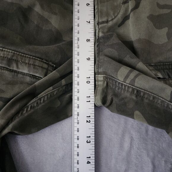 Abercrombie & Fitch Camo Pants Mens 30x30 Rustin Athletic Slim Green Zip Leg - Picture 9 of 12